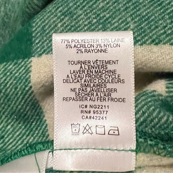 Sanctuary The Shacket Plaid Button Down Shirt Jacket XL - Picture 14 of 16